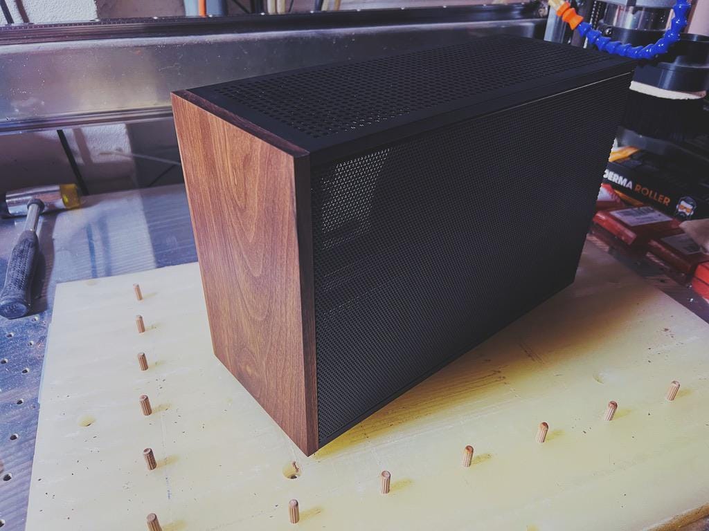 FormD T1 v2.0 - v2.1 Custom Full Wood Front Panel