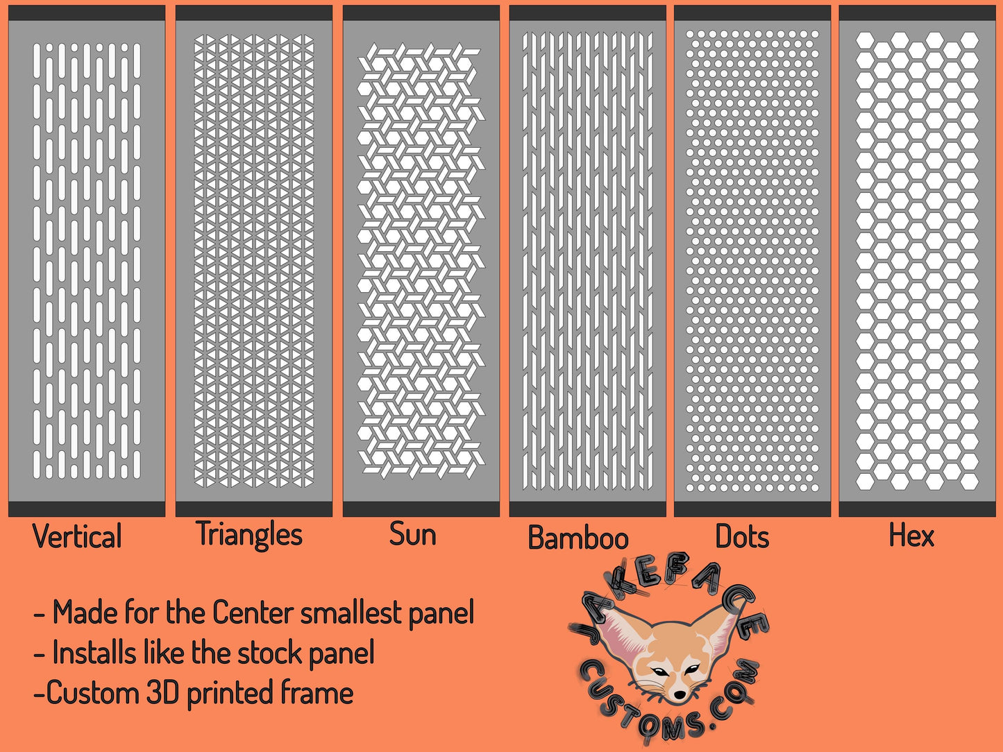Hyte Y70 Custom Vented Center Panel