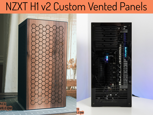 NZXT H1 v2 (2022) Custom Vented Front or Back Panel