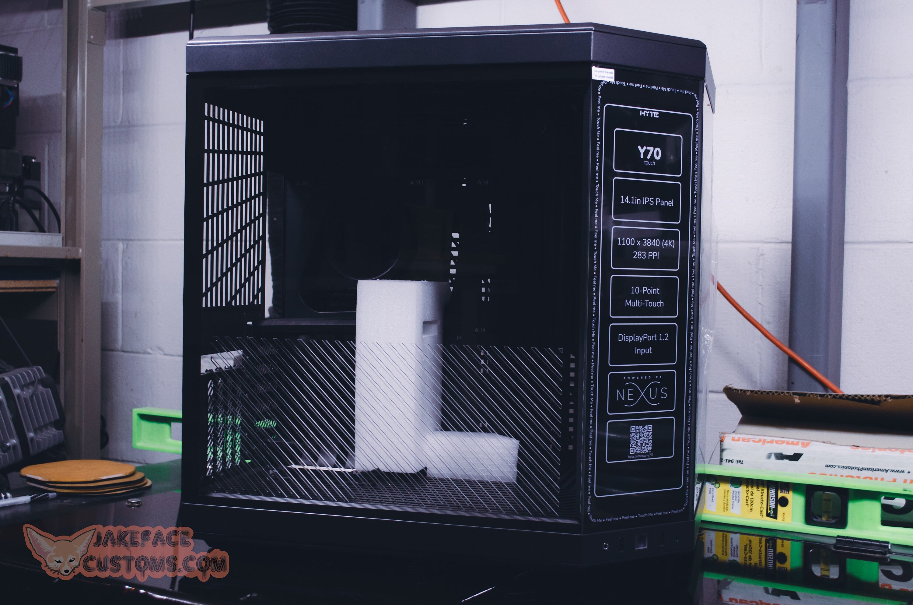 Doa Side Panel Hyte Y70 Custom Vented Side Panel – JakefaceCustoms