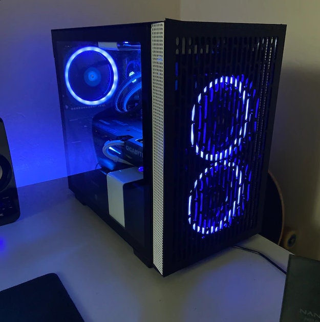 The Original NZXT H210 Custom Vented Front or Side Panel - JakefaceCustoms