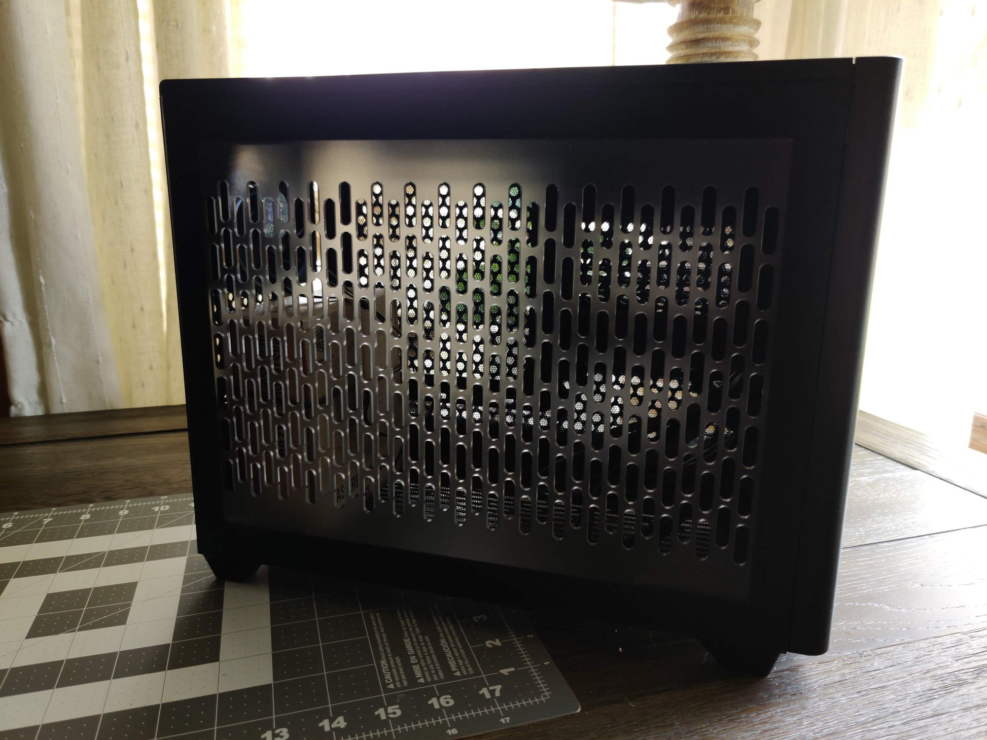 The Original Cooler Master NR200, NR200P, and NR200 MAX Custom Vented Side Panel - JakefaceCustoms