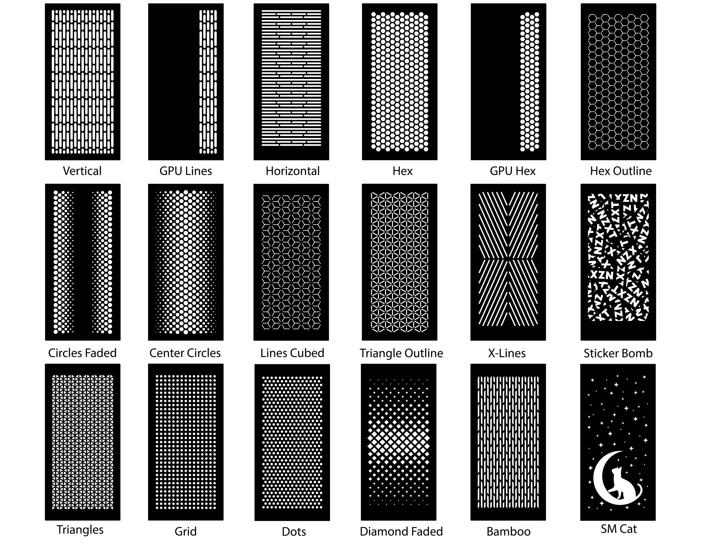 NZXT H1 v1 (2020) Custom Vented Front Panel – JakefaceCustoms
