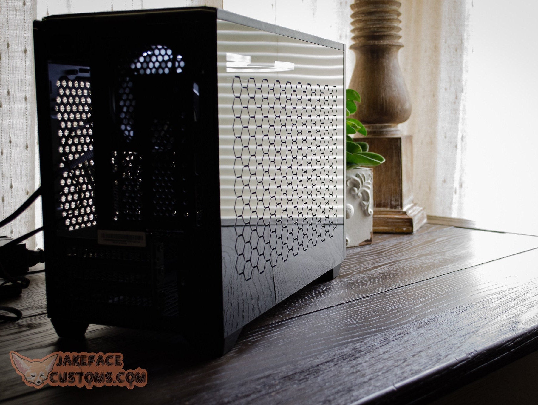 The Original Cooler Master NR200, NR200P, and NR200 MAX Custom Vented Side Panel - JakefaceCustoms