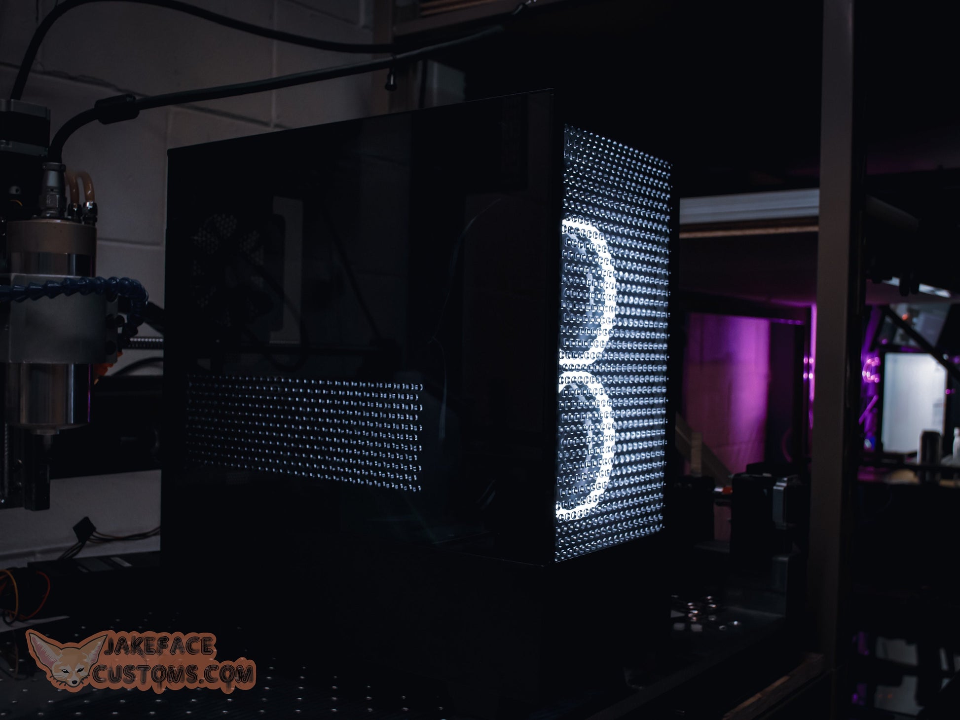 NZXT H510, H510i, Elite, Flow Custom Vented Side Panel - JakefaceCustoms