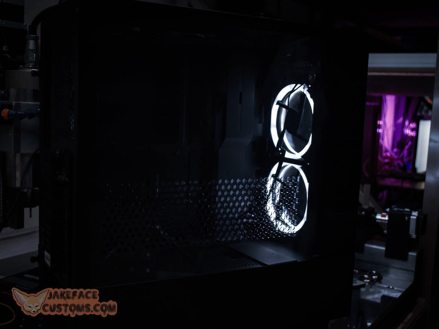 NZXT H510, H510i, Elite, Flow Custom Vented Side Panel - JakefaceCustoms