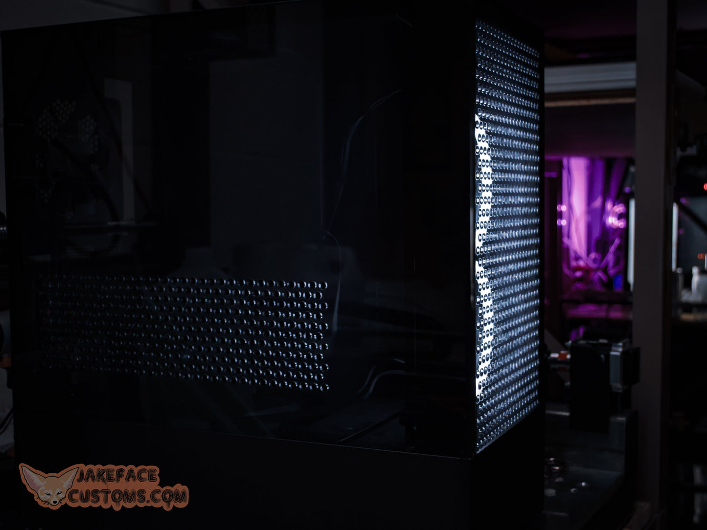 NZXT H510, H510i, Elite, Flow Custom Vented Side Panel - JakefaceCustoms