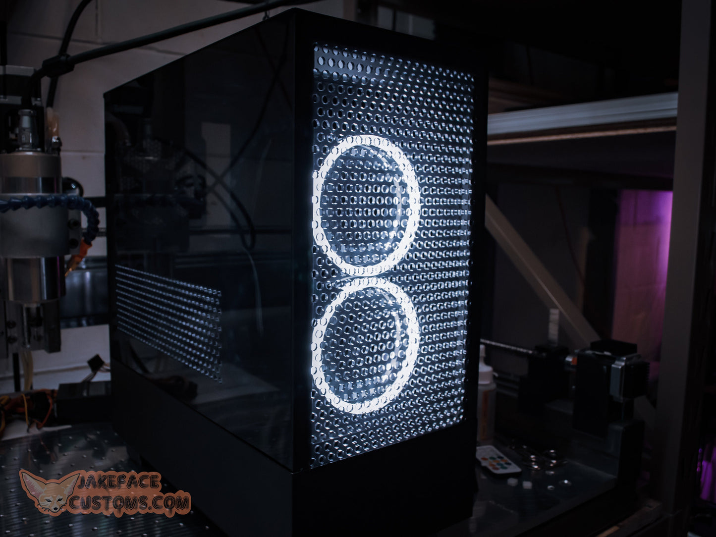 NZXT H510, H510i, Elite, Flow Custom Vented Side Panel - JakefaceCustoms