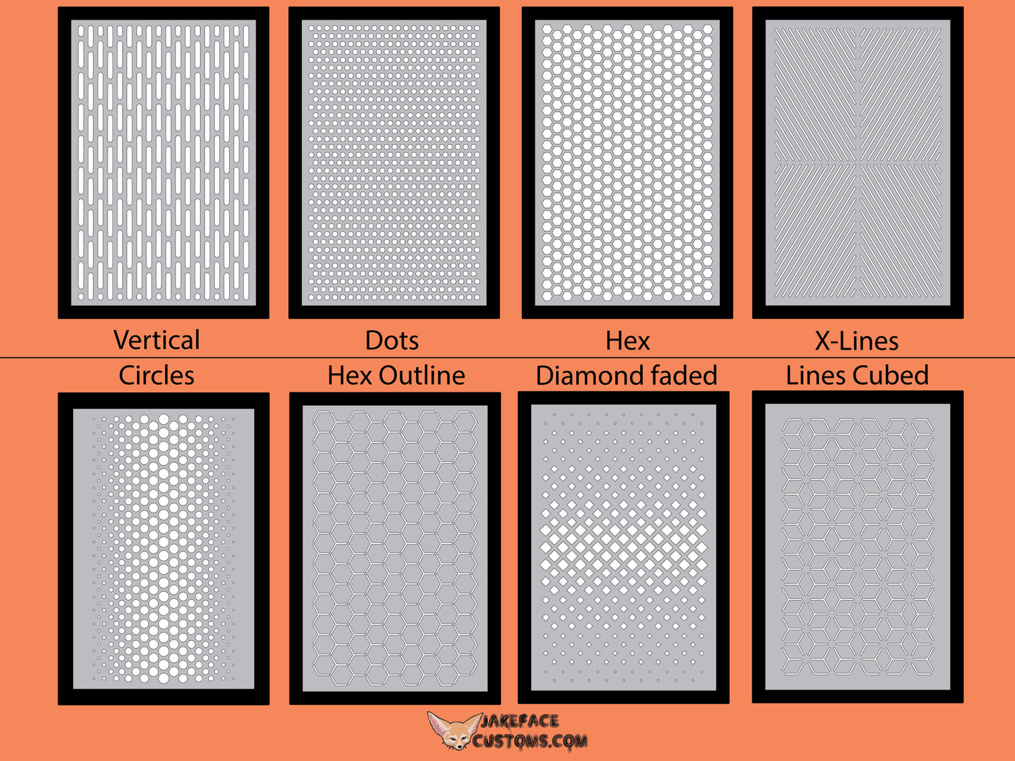 SSUPD Meshlicious custom vented mesh side panel - JakefaceCustoms