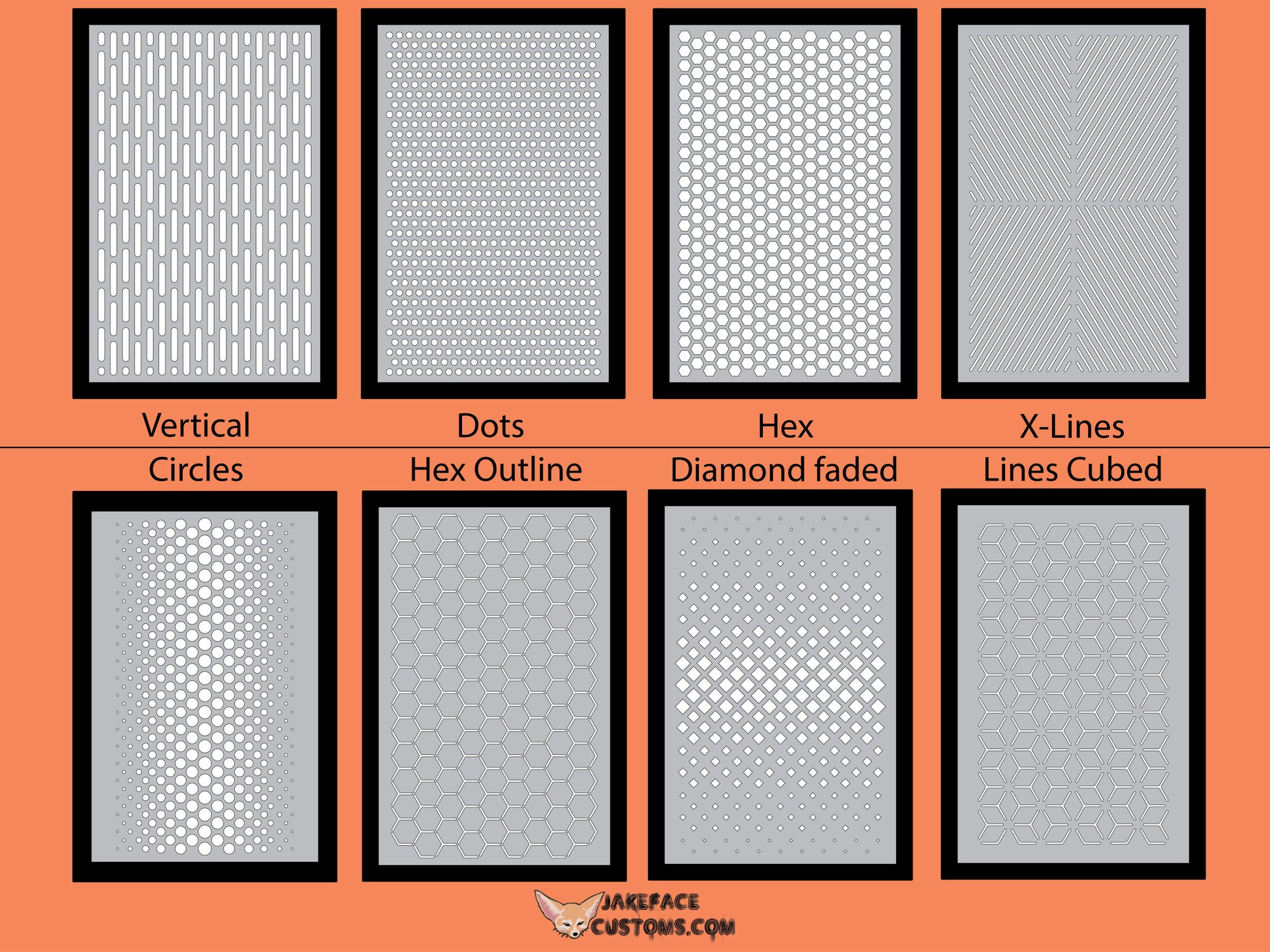 SSUPD Meshlicious custom vented mesh side panel - JakefaceCustoms