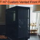NZXT H7 Custom Vented Front Panel  Works with all models! - JakefaceCustoms