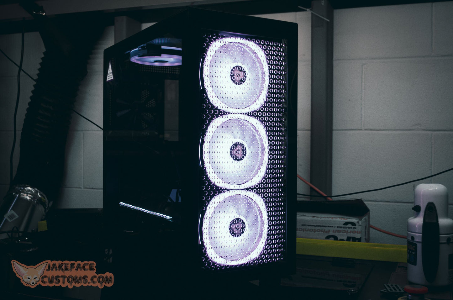 NZXT H7 Custom Vented Front Panel  Works with all models! - JakefaceCustoms