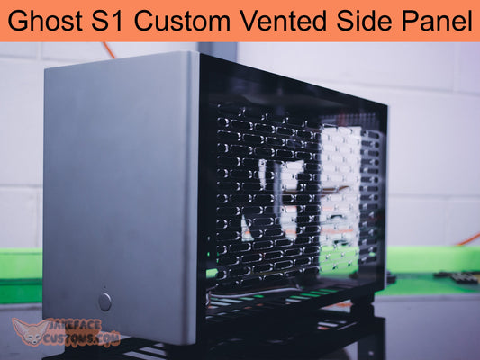 Louqe Ghost S1 Custom Vented Side Panel - JakefaceCustoms